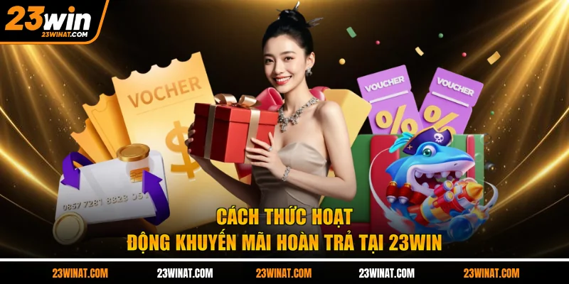 Cách thức hoạt động khuyến mãi hoàn trả tại 23WIN